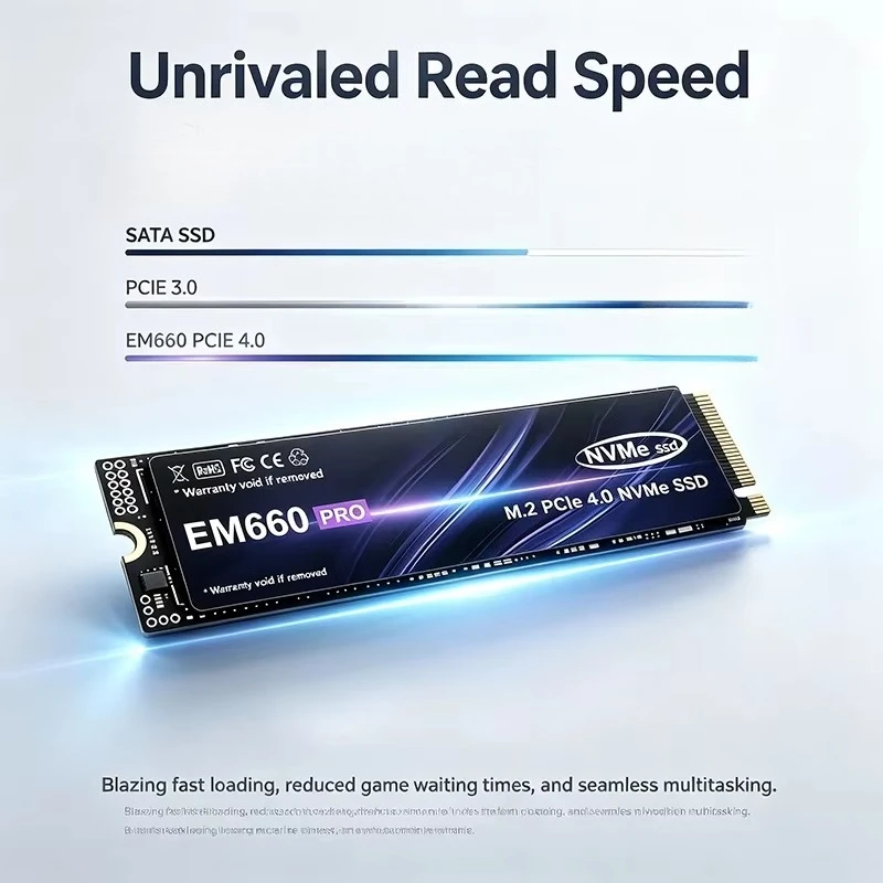 EM660 M.2 NVMe PCIe 4.0 SSD ขน - M.2 Nvme 4Tb Pcie 4.0 Ssd บทวิจารณ์และราคา