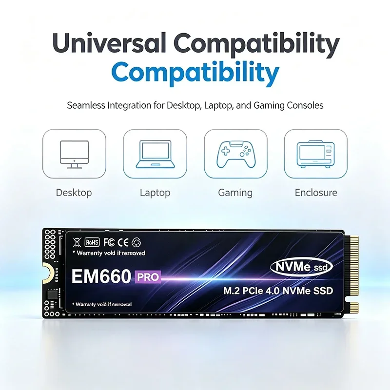 EM660 M.2 NVMe PCIe 4.0 SSD ขน - M.2 Nvme 4Tb Pcie 4.0 Ssd บทวิจารณ์และราคา