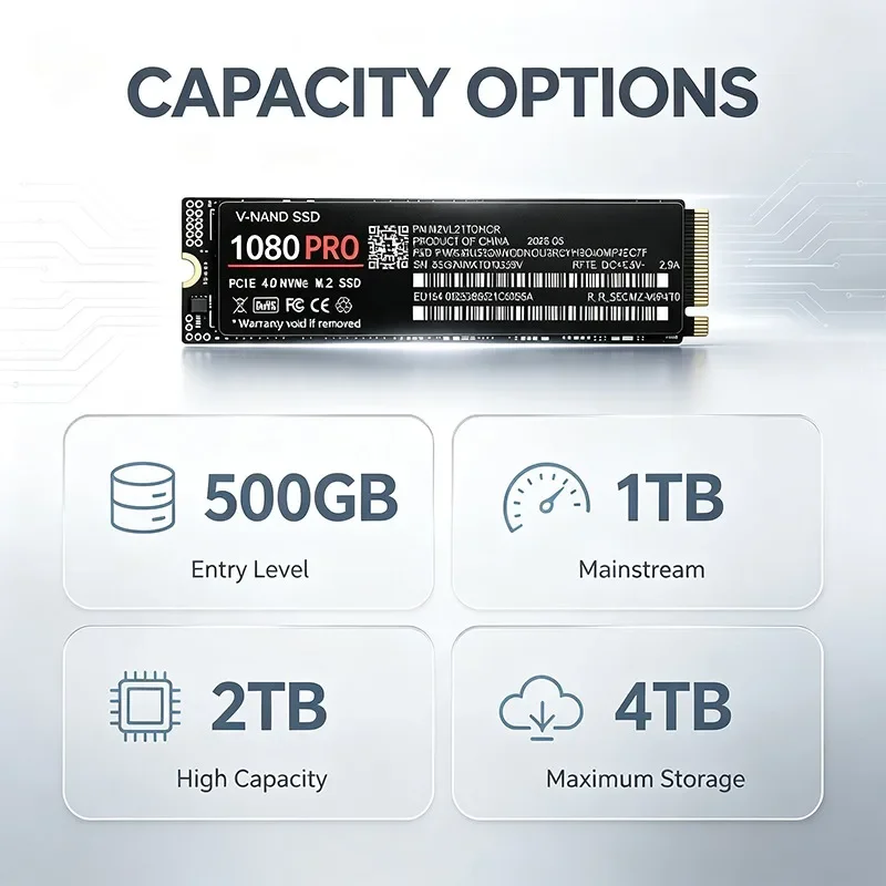 SSD รุ่น 1080PRO M.2 NVMe PCIe - M.2 Nvme 4Tb Pcie 4.0 Ssd บทวิจารณ์และราคา