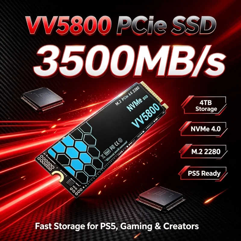 VV5800 M.2 NVMe SSD ขนาด 500GB - M.2 Nvme 4Tb Pcie 4.0 Ssd บทวิจารณ์และราคา