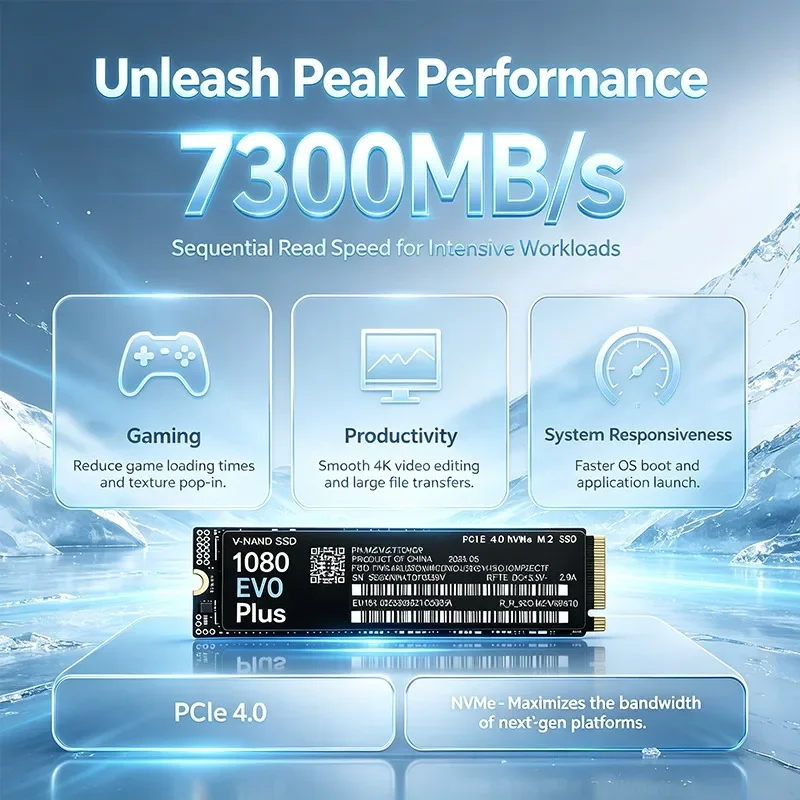 SSD ภายใน M.2 NVMe PCIe 4.0 รุ - M.2 Nvme 4Tb Pcie 4.0 Ssd บทวิจารณ์และราคา