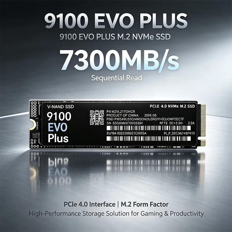 9100 EVO PLUS M.2 NVMe SSD – โ - M.2 Nvme 4Tb Pcie 4.0 Ssd บทวิจารณ์และราคา