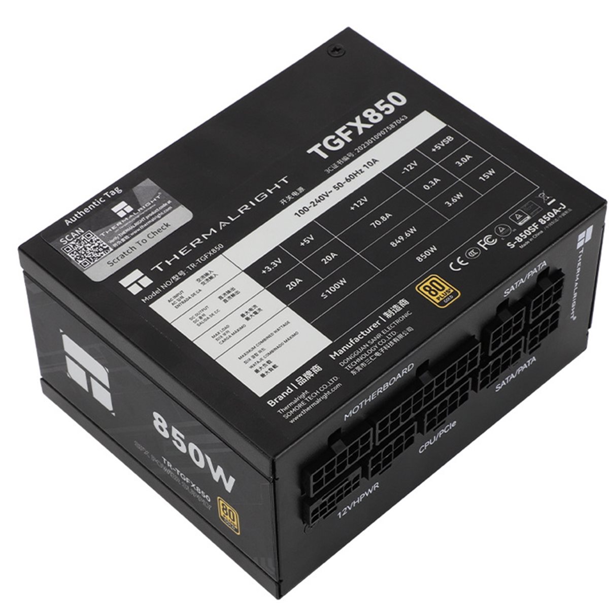 [AC18 Digital]/ TR-TGFX850 พาว - Sfx Power Supply 850W Gold บทวิจารณ์และราคา