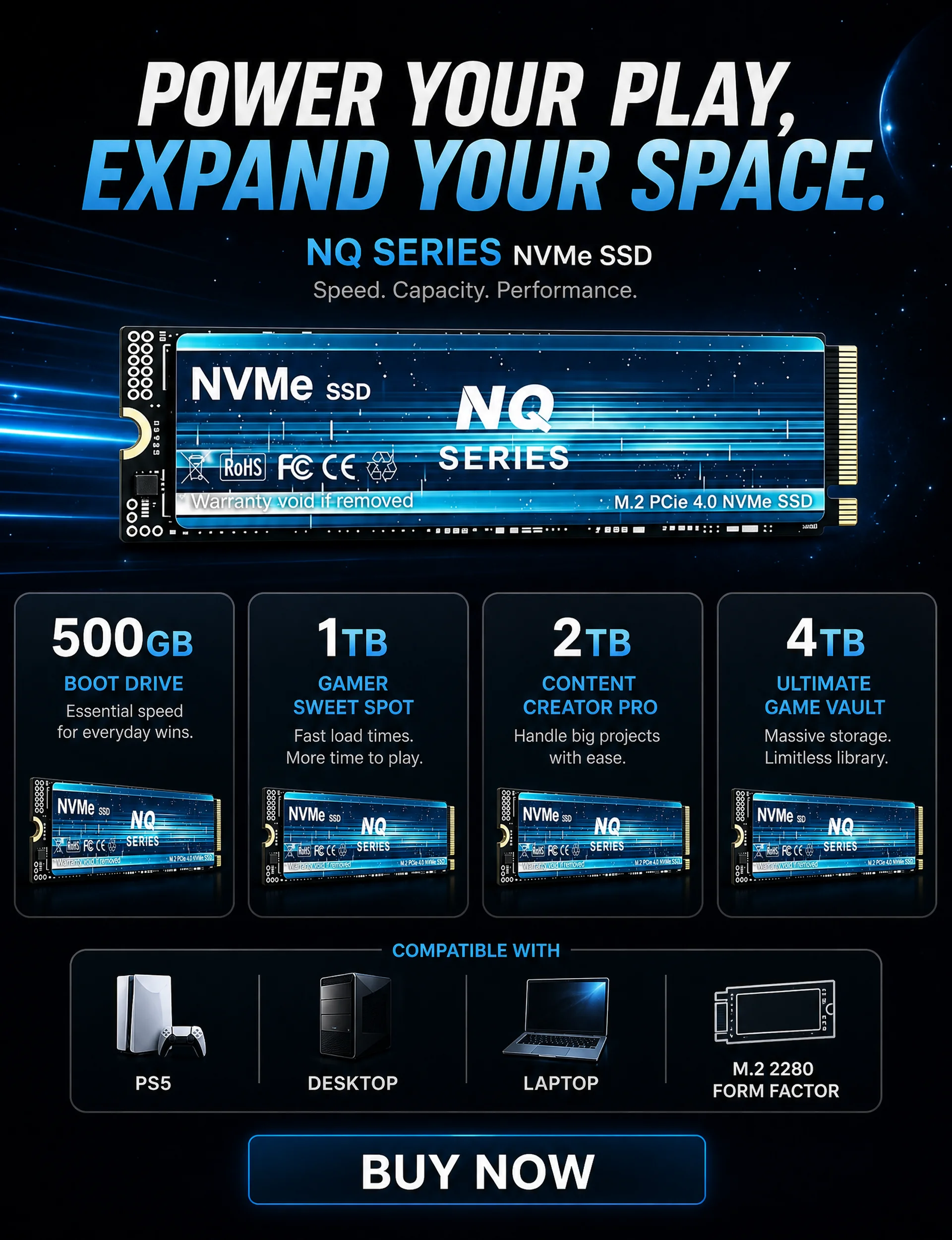 SSD แบบ M.2 NVMe PCIe 4.0 ซีรี - M.2 Nvme 4Tb Pcie 4.0 Ssd บทวิจารณ์และราคา
