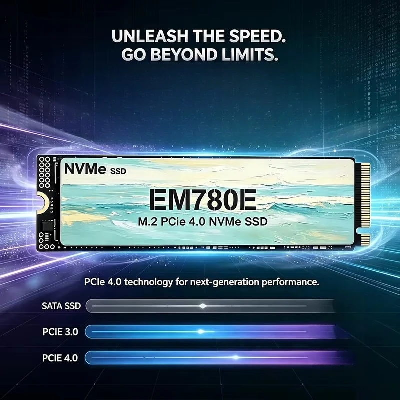 EM780E M.2 NVMe PCIe 4.0 SSD ภ - M.2 Nvme 4Tb Pcie 4.0 Ssd บทวิจารณ์และราคา