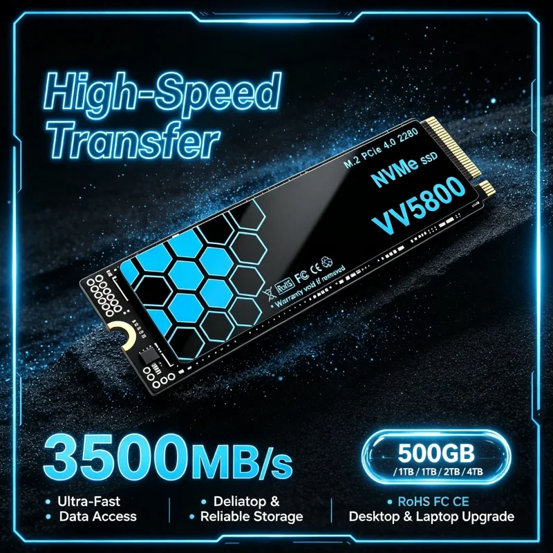 VV5800 500GB 1TB 2TB 4TB PCIe  - M.2 Nvme 4Tb Pcie 4.0 Ssd บทวิจารณ์และราคา